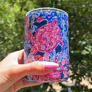 Lilly Pulitzer In Turtle Amazement Short Tumbler/Koozie